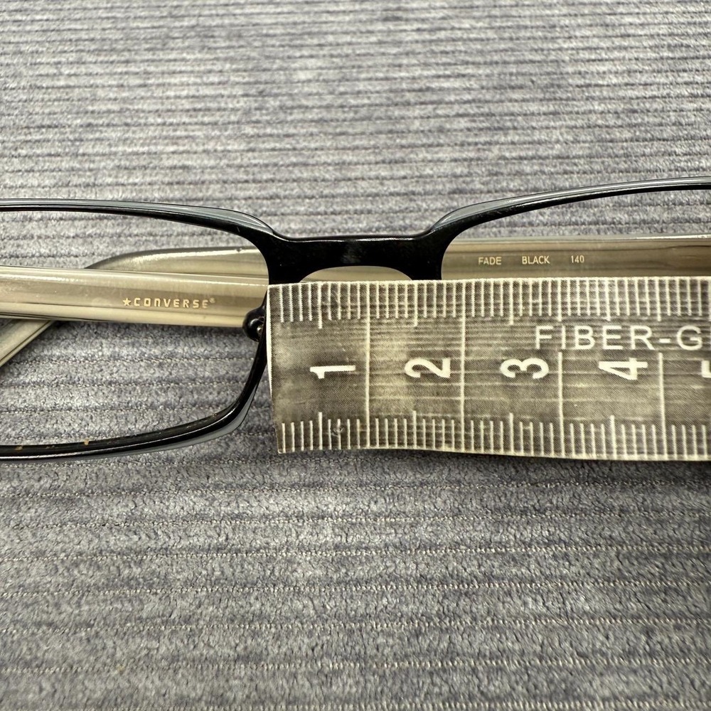 Converse Eyeglass Frames Rectangular Fade Black 1… - image 12